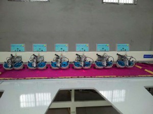 Automatic Multi-Head Hot Fix Rhinestone Machine for Saree, Dress and Galabia