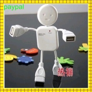 White Doll Design 4 Port USB Hub (gc-h002)