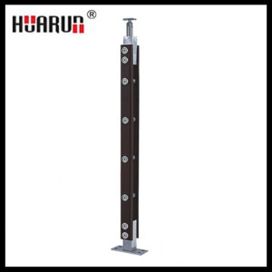 Guangzhou wooden handrail for porch steps for interior stairs(HR1338B-4)